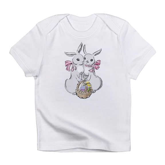 CafePress - Easter Rabbits Infant T Shirt - Infant T-Shirt