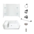 thumbnail image 1 of Sterling KSA-72290100-N Seated Shower Kit with Accessory Kit in White/Nickel, 1 of 11