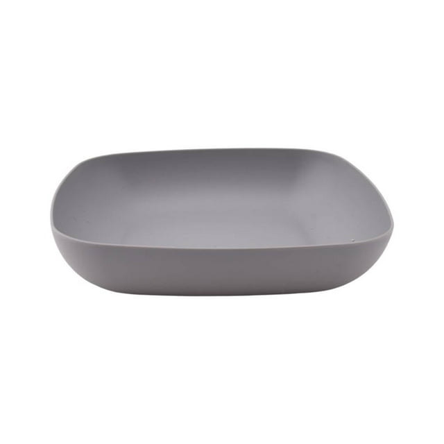 Bowl Mainstays Cuadrado de Plástico 21 cm Gris