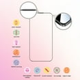 thumbnail image 2 of Candy Coated Covers Tempered Glass Screen Protector + Alignment FRAME Compatible with Apple iPhone 14 Plus, 2 of 5