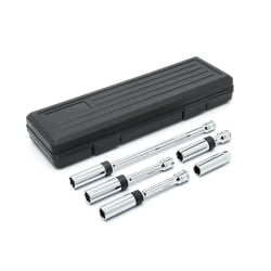 - GearWrench 80601 5 Piece Magnetic Spark Plug Socket Set