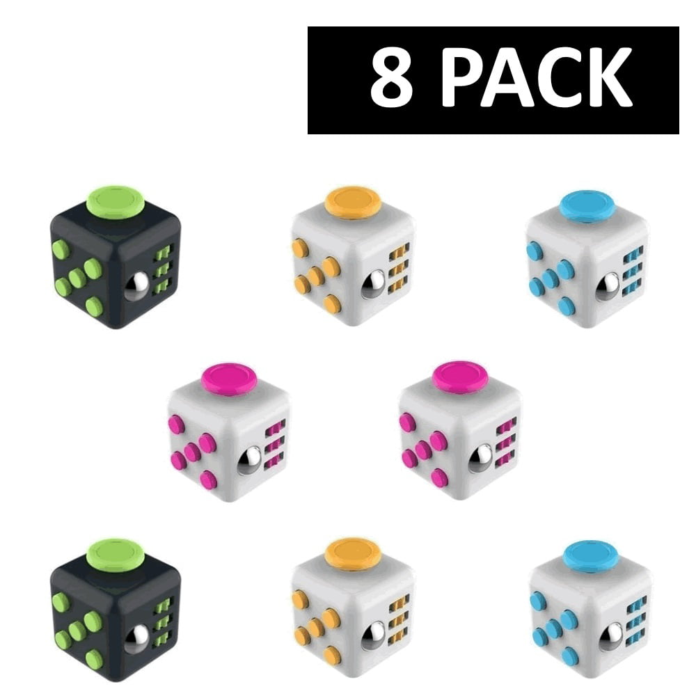 8 funciones de Fidget Toys Cube para niños y adultos 