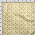 thumbnail image 3 of oneOone Cotton Poplin Twill Yellow Fabric Dots Sewing Material Print Fabric By The Yard 56 Inch Wide - 1S, 3 of 4
