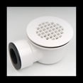 thumbnail image 4 of Low Profile Shower Base Drain with Perforated Strainer Side Outlet Shower Drain Side Outlet Drain Assembly, 4 of 8