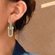 thumbnail image 4 of Versatile Horseshoe-shaped Earrings A Stylish Jewelry Accessory That Elevates Your Fashion Statement, 4 of 4
