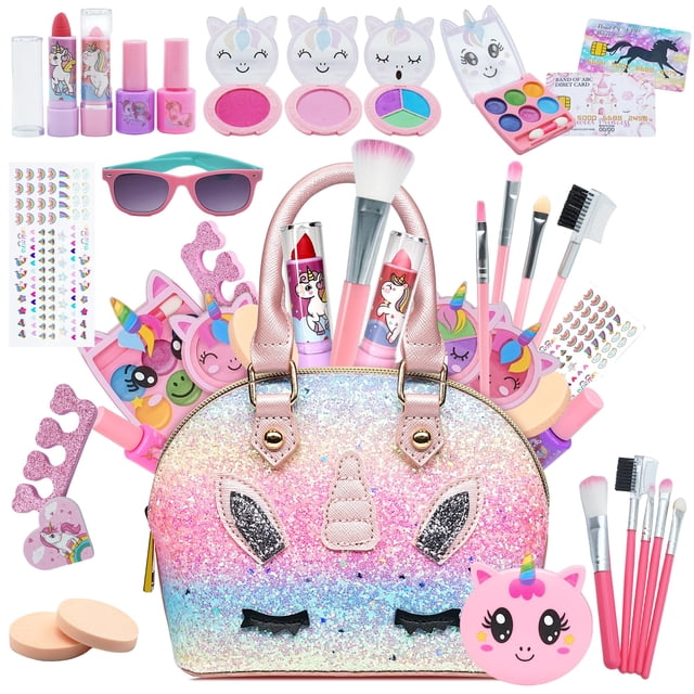 Set de maquillaje falso ROKKES de Pretend Kids para niñas de 3 a 10 años