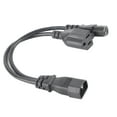 thumbnail image 3 of Cables de alimentación, C14 macho a C13 IE Nema RY Cables de alimentación divisores NEM RY Cable de alimentación divisor Rendimiento inigualable, 3 of 8
