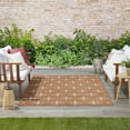 thumbnail image 4 of Nourison Essentials Indoor/Outdoor Copper 4' x 6' Area Rug (4x6), 4 of 9