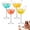 4Pcs_Clear, variant on 2026 New Bird Bam Glasses, 150ml/5.2 Oz Birds Bam Cheers Glasses, Unique Creative Bird Shaped Glass, Funny Clear Crystal Glasses for Champagne Mixed Drinks Party Wedding Home Decor