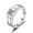 Effie man, variant on Men's Adjustable Cartoon Ring Copper with Platinum Electroplating Featuring Animal Designs Panda Rabbit Bat Duck