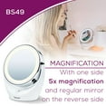 Beurer 5x Magnifying Cosmetic Vanity, Illuminated LED, Double Sided
