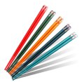thumbnail image 1 of Palillos Reutilizables Food Stick Antideslizante Patrón de Dibujos Animados Color Surtido Colores Ingustrible Mesa de comedor suministros Utensilios de cocina 5 pares kenally HA010208-06, 1 of 6
