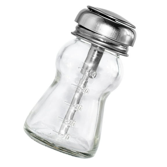 Glass Bottle Push down Pump Dispenser for Makeup Remover Container Nail Polish Jar