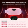 thumbnail image 6 of Heating Pad for Period Cramps, Fast Heating Pad with 4 Heat Levels and 4 Massage Modes, Back or Portable Electric Rapid Fast Heating Belly Wrap Belt for Women, Pink, 6 of 14
