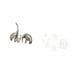 thumbnail image 5 of Juego de figuras de de cerámica y pegatinas de pared de pez acrílico, esculturas únicas de animales y calcomanías de espejo para la decoració, 5 of 8