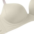 thumbnail image 5 of Byworldtasic Women's Push Up Bra No Underwire Comfortable Wireless Bras Padded Plunge, 5 of 6