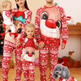 thumbnail image 1 of Cute Girls Pajamas Set With Deer Pattern For Girls Aged 1-10 Years Old Christmas, 1 of 6