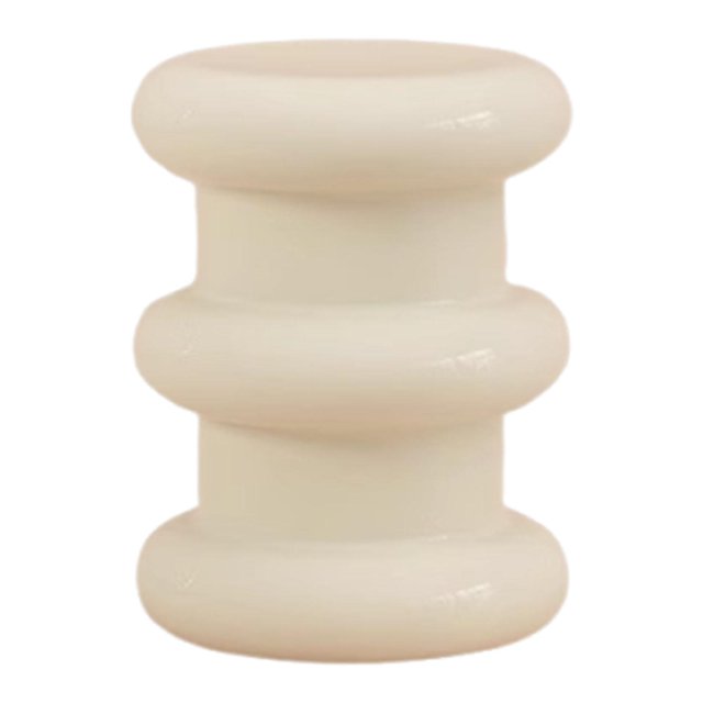 DOLITY Sofa Side Table Creative Nordic Cream Stool for Bedside Beige White