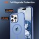 thumbnail image 4 of Funda magnética SUPFINE para iPhone 14 Pro Max, azul y morado, 4 of 7