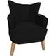 thumbnail image 4 of Sillon Individual Abanico Retro Vintage DAREKA WOOD Madera y Tela 100% Artesanal, 4 of 6