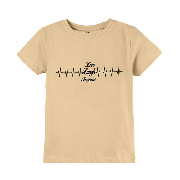 My Bow Crew Round Neck T Shirts
