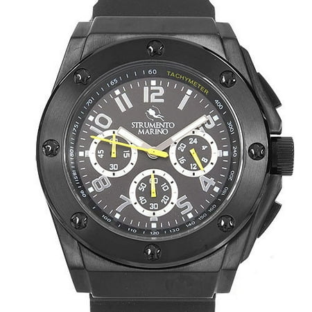 Strumento Marino Atlantis SM055RBK/BK Men's Stainless Steel Watch