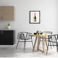 thumbnail image 2 of Stupell Industries I Veuve You Champagne Bottle Graphic Art Jet Black Floating Framed Canvas Print Wall Art, Design by Alison Petrie, 2 of 6
