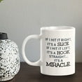 thumbnail image 4 of If I Hit It Right, It's A Slice. If I Hit It Left, It's A Hook. Straight... It's A Miracle11oz Ceramic Coffee Mug | Funny Sporty Cup, 4 of 8