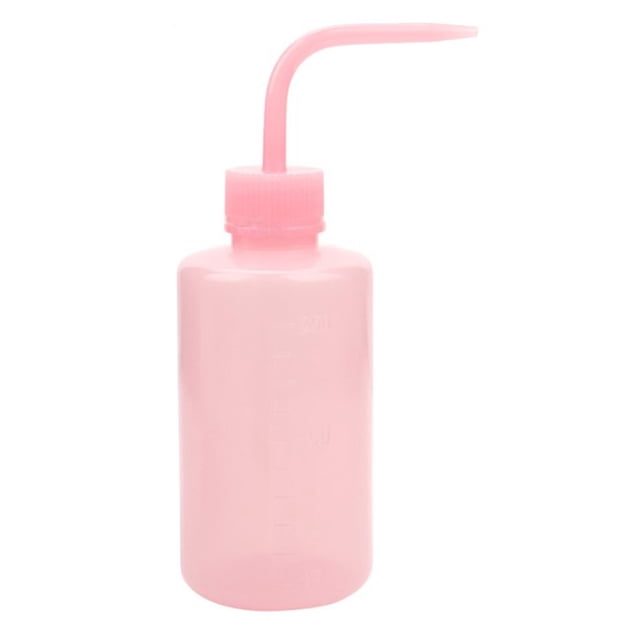 Botella de enjuague, Botella de Lavado de Pestañas Boquilla Curva Compacta Flexible 250 ml Sellado Para Limpieza para Pestas Postizas