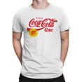 thumbnail image 2 of Officially Licensed Coca Cola Enjoy Coca-Cola Retro Logo Men's T-shirt, 2 of 3