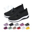 thumbnail image 1 of Zapatillas negras anchas y transpirables para mujer Shoes Yilia Orthopaedic, 1 of 6