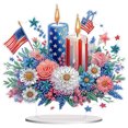 thumbnail image 1 of Mesa Pintura Diamantes Kits Acrílico Forma Especial Día Independencia La Velas, 1 of 9