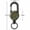 Style B, variant on Retractable Key Holder, Heavy Duty Steel Wire Rope Tactical Carabiner Clip, 1 Pack Coyote Tan Durable Anti Lost Accessory, for Backpack Outdoor Camping Hiking Work ID Badge Keychain Attachment