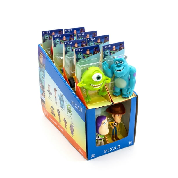 Disney - PIXAR CHARACTERS BOX シュリンク付き Disney Pixar Mike Wazowski Mini Action Figure with
