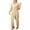 1_Beige, variant on Alltoright Women's Casual V-Neck Cross Strap Jumpsuit, Alltoright Jumpsuit, Summer Jumpsuits for Women 2025,Size 4XL