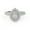 White Gold, variant on Teardrop Double Halo Engagement Ring for Women, 0.90 Carat (ctw) Pear And Round Cut Lab Grown Diamond Ring In 10K Solid Rose Gold F-G, VS-SI Quality Ring Size-4