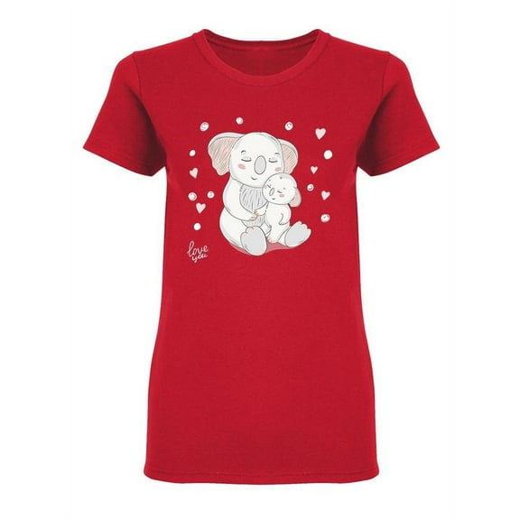 Koala Family T-Shirt Women -Image by Shutterstock, Female x-Large