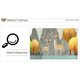 thumbnail image 4 of 2 Set Mountain Wall Decals Peel and Stick Arch Wall Stickers Geometric Wall Stickers & Murals Tree Wall Decals for Living Room Bedroom, 4 of 4