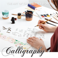 thumbnail image 6 of SpiceBox Adult Art Craft & Hobby Kits Art Studio Calligraphy, 6 of 6