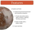 thumbnail image 3 of 50 Pack 2 Inch Sealed Rusted Finish Decorative Door Nail Clavos By Borderland Rustic Hardware, 3 of 4