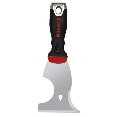 Warner ProGrip 8-in-1 Stiff Glazier Knife with Hammer Cap, 90173