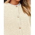 thumbnail image 6 of PRETTYGARDEN Women's Faux Fur Coat Fall Fuzzy Fleece Button up Shearling Cropped Jackets Winter Trendy Outerwear, 6 of 8