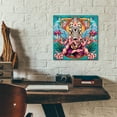 thumbnail image 5 of Epic Art 'Psyk-Out Psychedlic' by Flyland Designs, Acrylic Glass Wall Art, 12"x12", 5 of 8