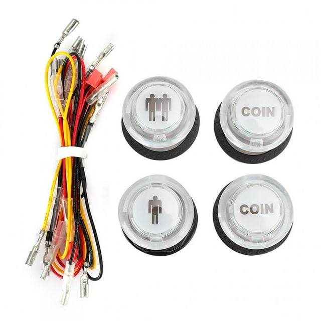 DI Joystick Kit,Plastic Hardware DIY Arcade DIY Joystick Button Joystick Button Professional Grade