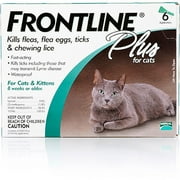 Frontline Plus For Cats, 6pk