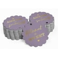 thumbnail image 2 of Inkdotpot Pack Of 50 Retirement Is Sweet Text Favor Paper Tags Craft Real Gold Foil Hang Tags, 2 of 6