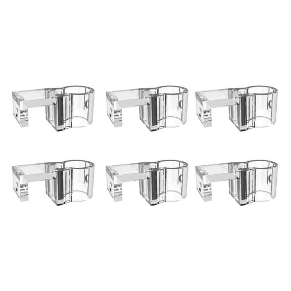Serenable 6 Pieces Aquarium Plant Holder Aquarium Decor Creative Aquascape Decorations