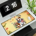 thumbnail image 3 of English Bulldog Celebrates Spring and Enjoys a Happy Easter Desk Mat Full Keyboard Mouse Pad Dog Lover Gifts Idea Large Mousepad - 02001, 3 of 5