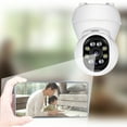 thumbnail image 2 of Cámara de seguridad inteligente Pisexur Electronics para hombres, cámara HD 1080p, wifi de 2,4 GHz con visión nocturna, audio bidireccional, detección de movimiento y almacenamiento de tarjetas, cáma, 2 of 9