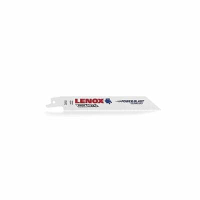 

Stanley Black & Decker Lenox 20565S614R Reciprocating Saw Blade 6 in L x 3/4 in W 14 Bi-Metal Body U-Shank Tang
